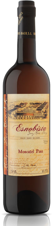 Dios Baco | Esnobista Moscatel Pasa Sherry
