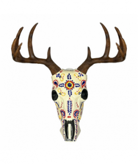 Trophy Head Antlers Añejo (White)