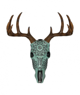 Trophy Head Antlers Añejo (Green)